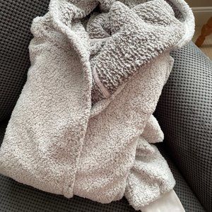 Pottery Barn Women's sherpa bath robe